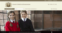 Desktop Screenshot of countyschoolwear.co.uk